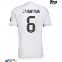 Moški Nogometni dresi Real Madrid Eduardo Camavinga #6 Domači 2025-26 Kratek Rokav